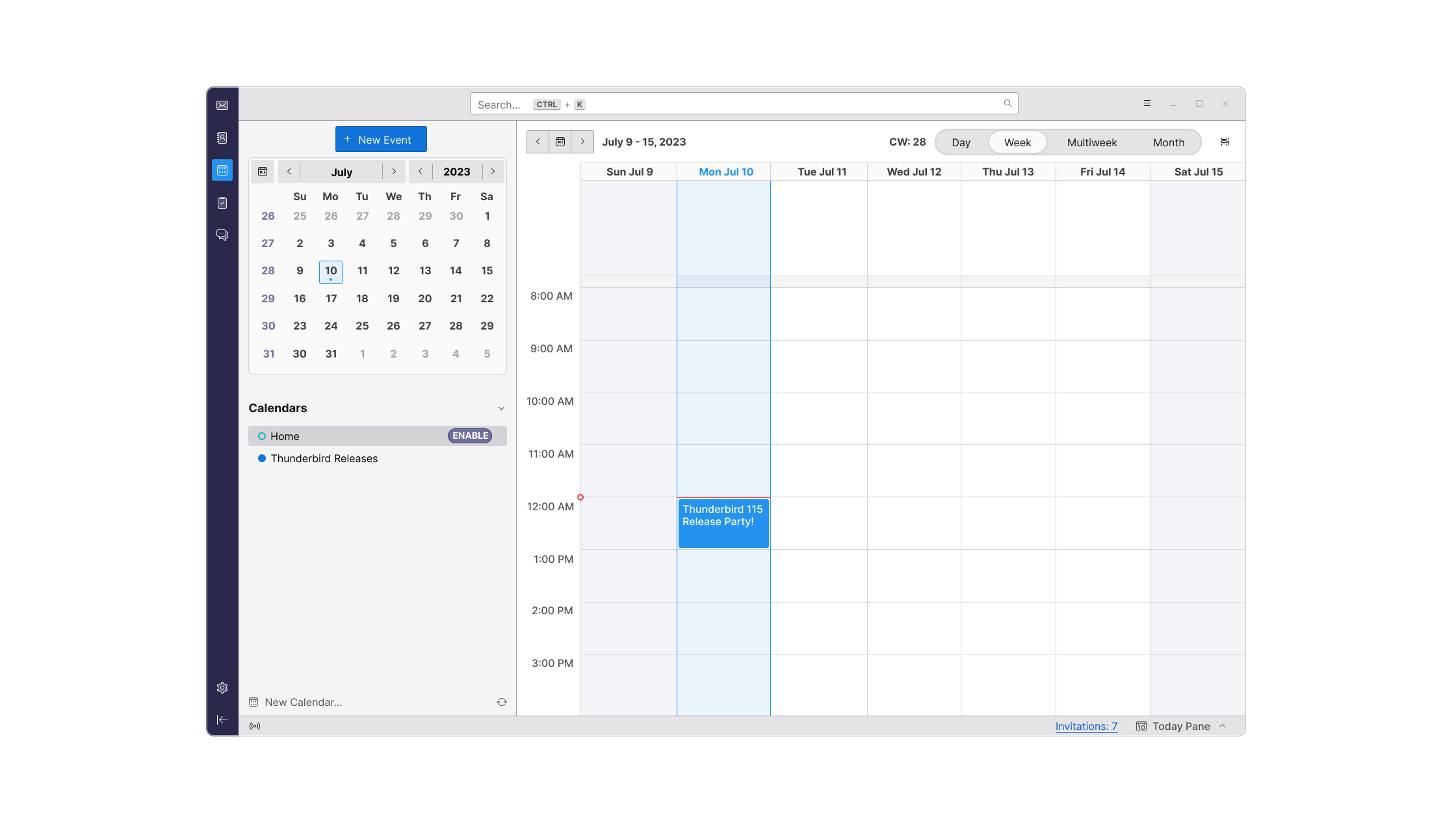Como gerenciar e-mails, calendário e agenda no Linux com Thunderbird